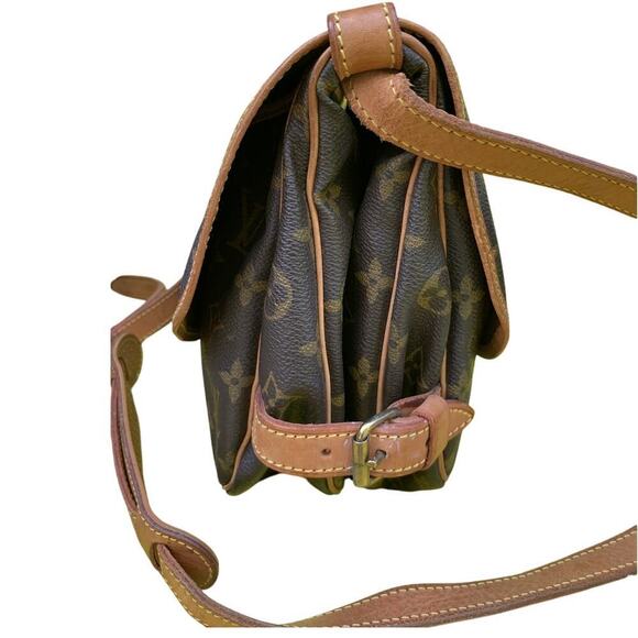 Authentic Louis Vuitton Samur 35 Double Saddle Bag Messenger Unisex Excellent - Picture 14 of 14